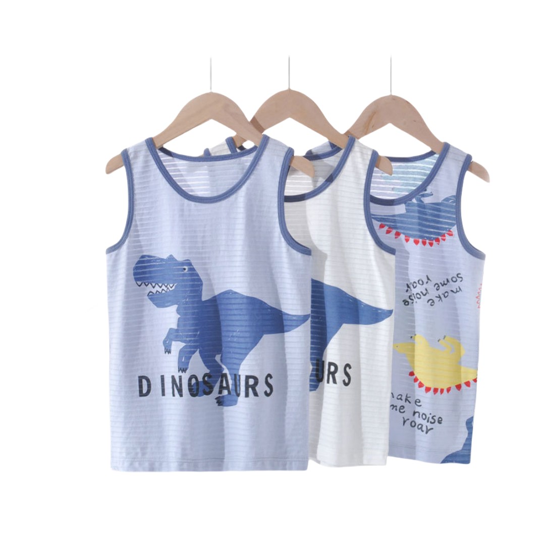 Baby Clothing Elephant - Boy Cotton Underwear Shirt Size 100-160