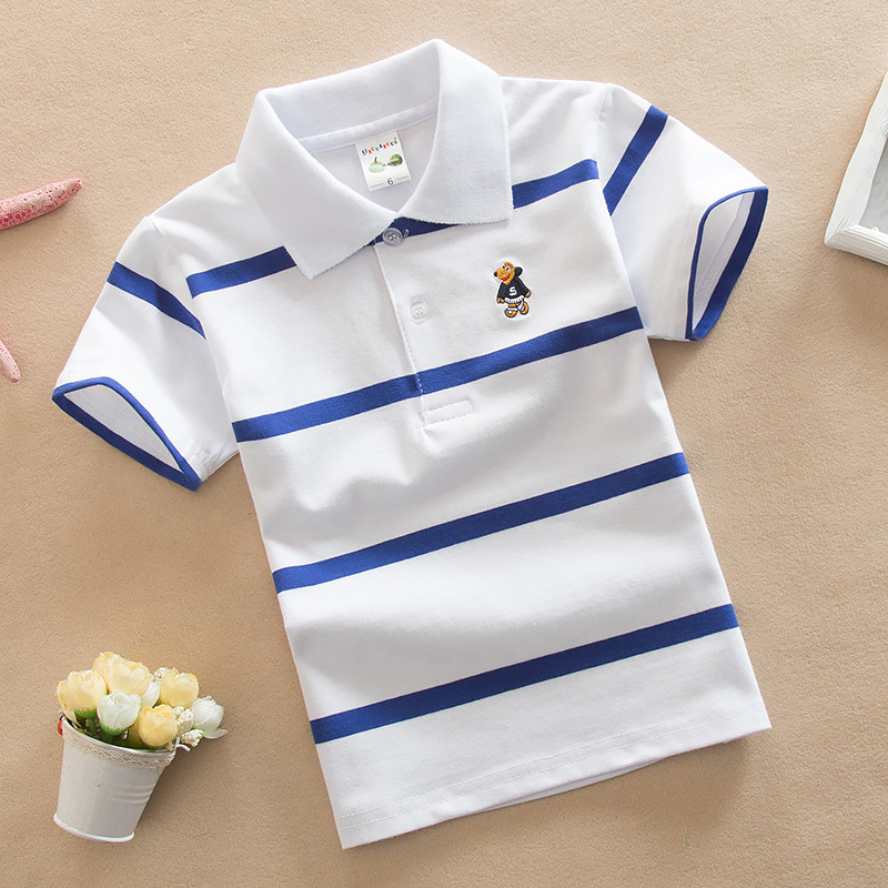 Summer Boys Polo Shirts Short  - огляд і ціна Baby Clothing In Summer
