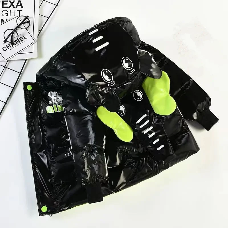 Boys' Cotton Padded Cartoon 3D - огляд і ціна Baby Clothing Wash