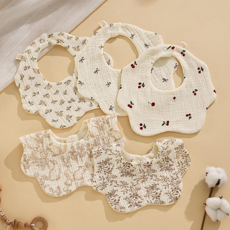 ✰✪1PC Baby Bibs Cotton Newborn - огляд і ціна Baby Clothing Fabric