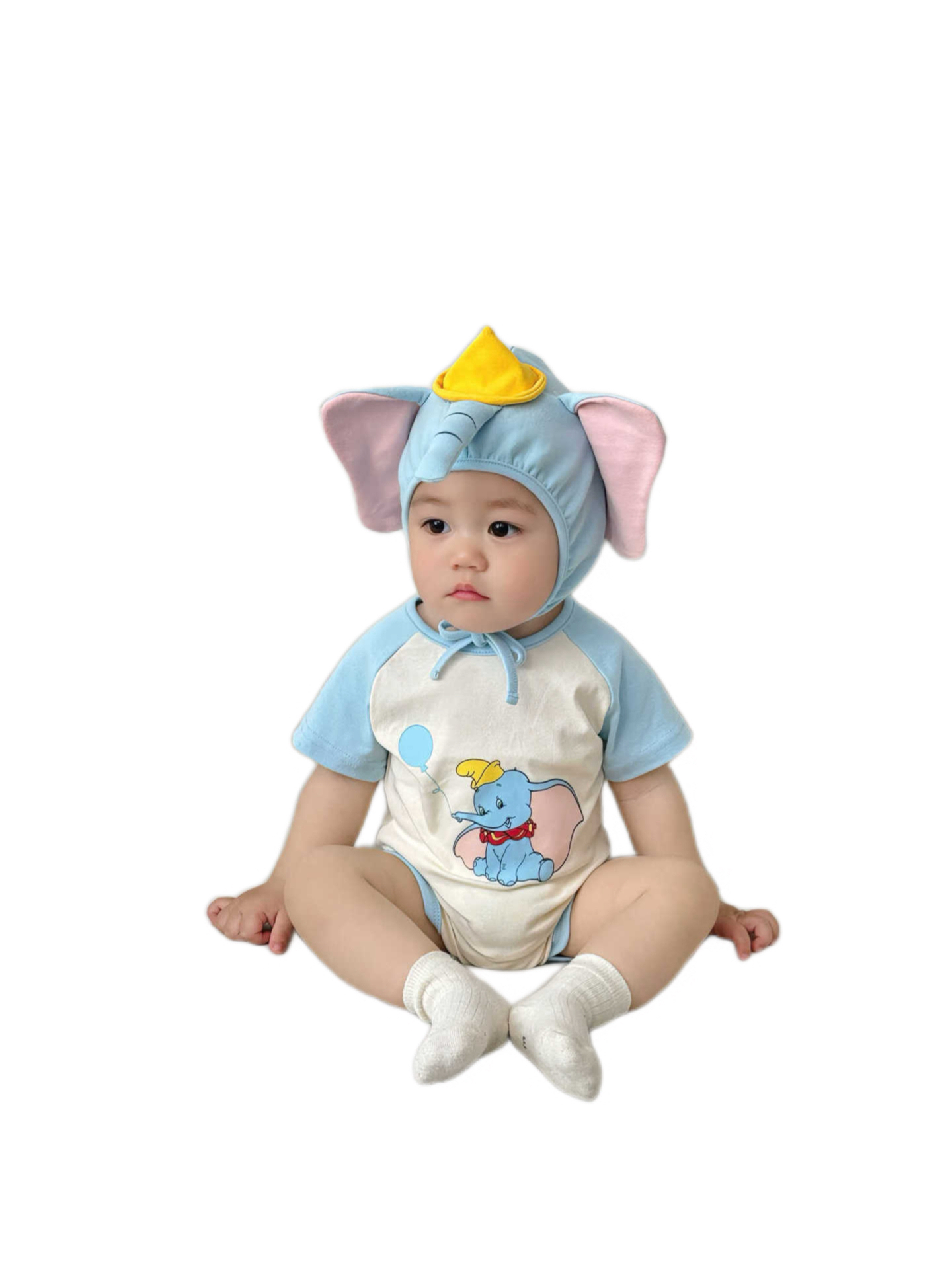 3D Elephant Print Baby Onesie  - огляд і ціна Baby Clothing Elephant