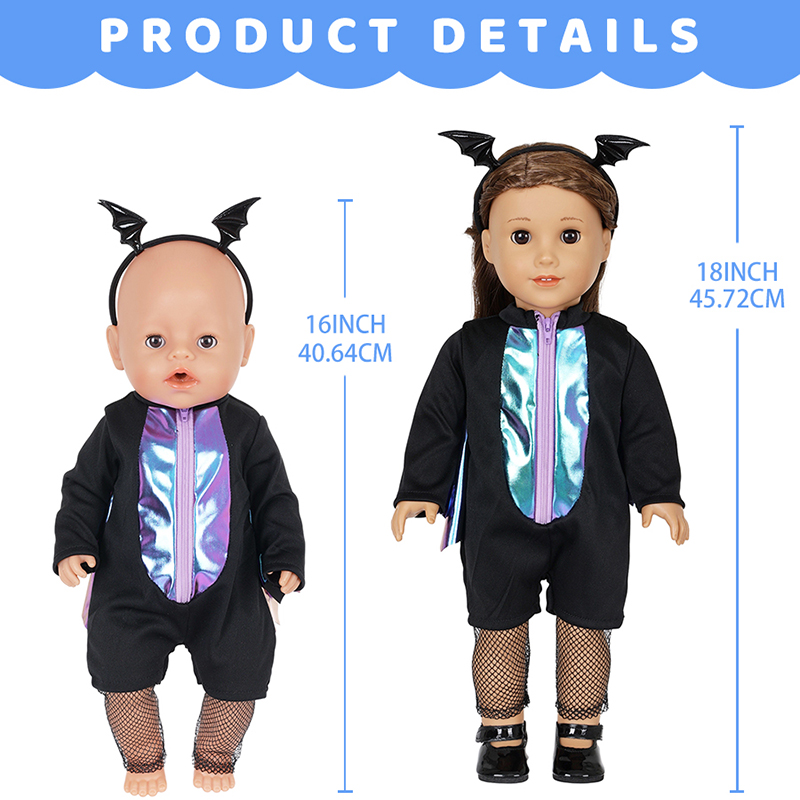 Doll Clothes Set for 16-18inch - огляд і ціна Baby Clothing Items