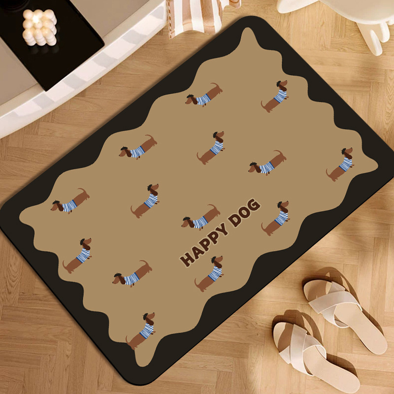 Cartoon Dachshund Carpet Mat R - огляд і ціна Baby Clothing Made In Usa