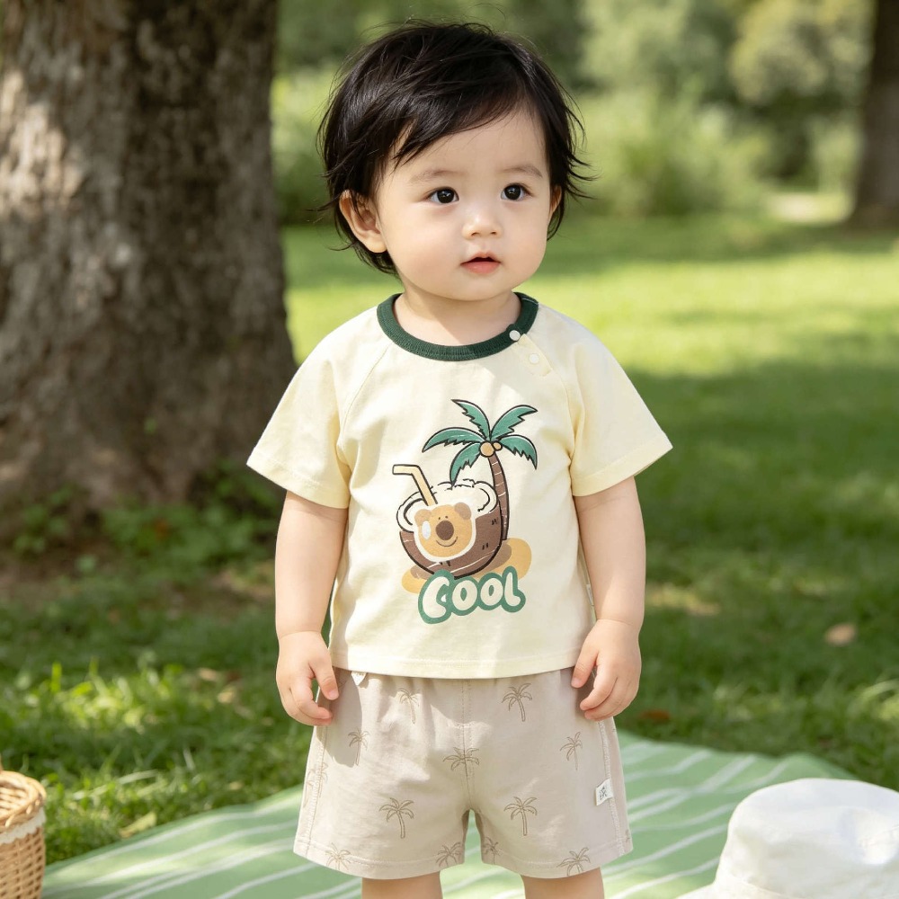 0-3 Year Old Baby Summer Short - огляд і ціна Baby Clothing Made In Usa