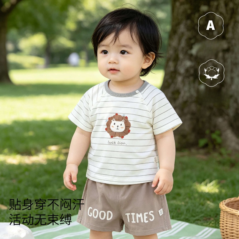 0-3 Year Old Baby Summer Short - огляд і ціна Baby Clothing Made In Usa