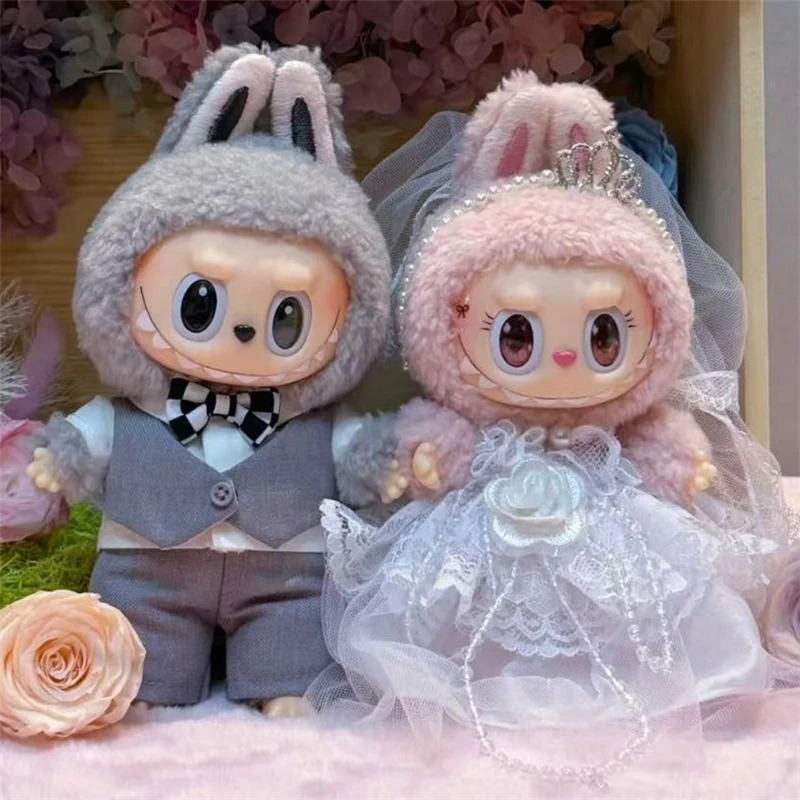 15 17cm For Labubu Doll Weddin - огляд і ціна Baby Clothing Items