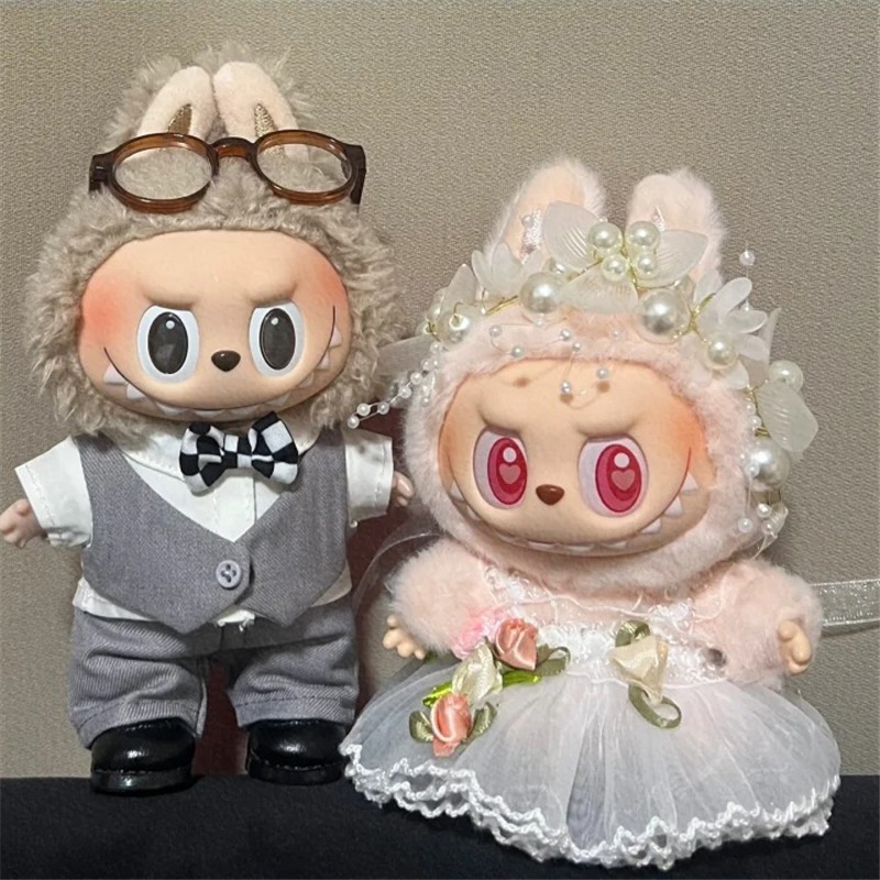 15 17cm For Labubu Doll Weddin - огляд і ціна Baby Clothing Items