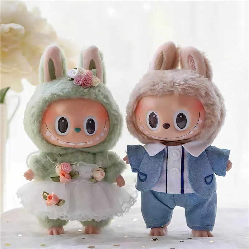 15 17cm For Labubu Doll Weddin - огляд і ціна Baby Clothing Items