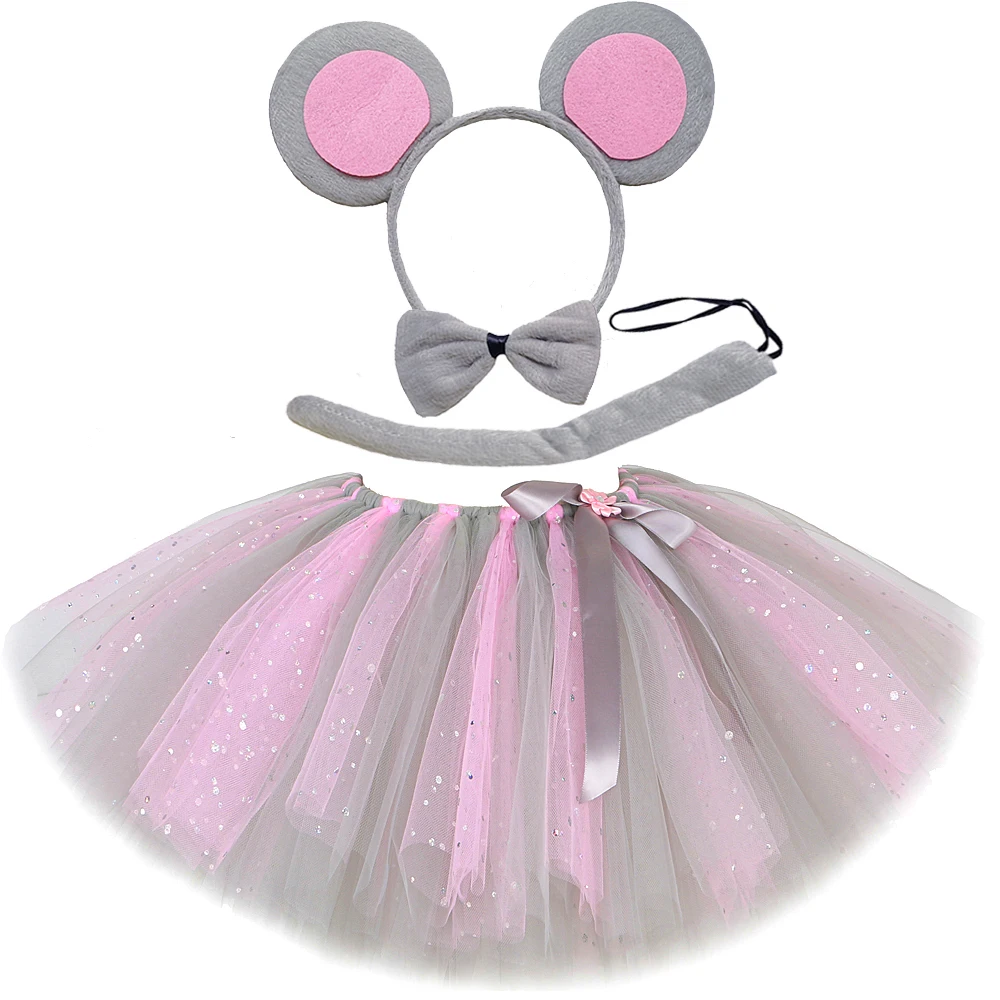 Sparkly Pink Gray Mouse Elepha - огляд і ціна Baby Clothing Elephant