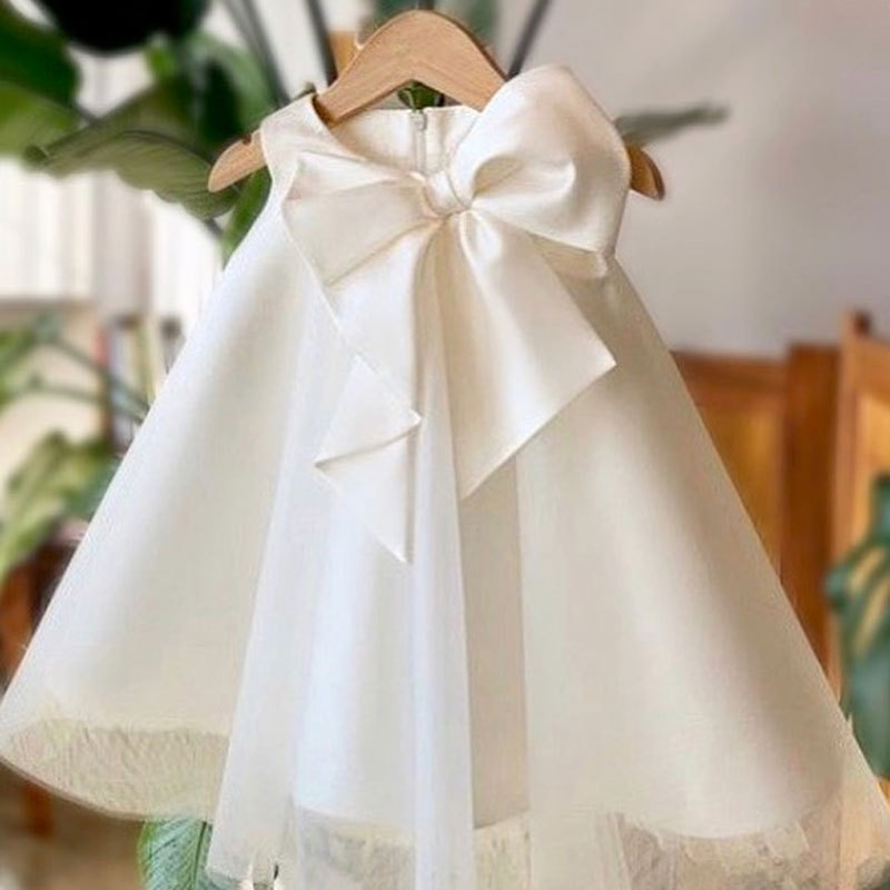 Summer Big Bow Baby Girl Dress - огляд і ціна Baby Clothing Essentials