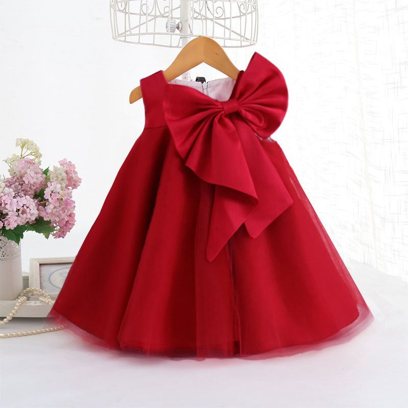 Summer Big Bow Baby Girl Dress - огляд і ціна Baby Clothing Essentials
