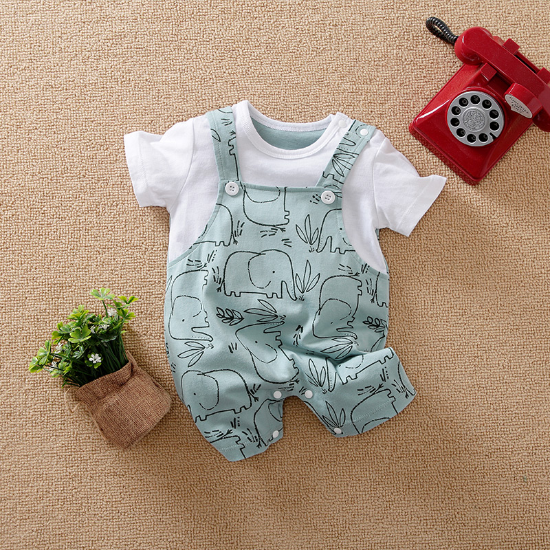 Cute Animal-elephant 0-12Month - огляд і ціна Baby Clothing Elephant