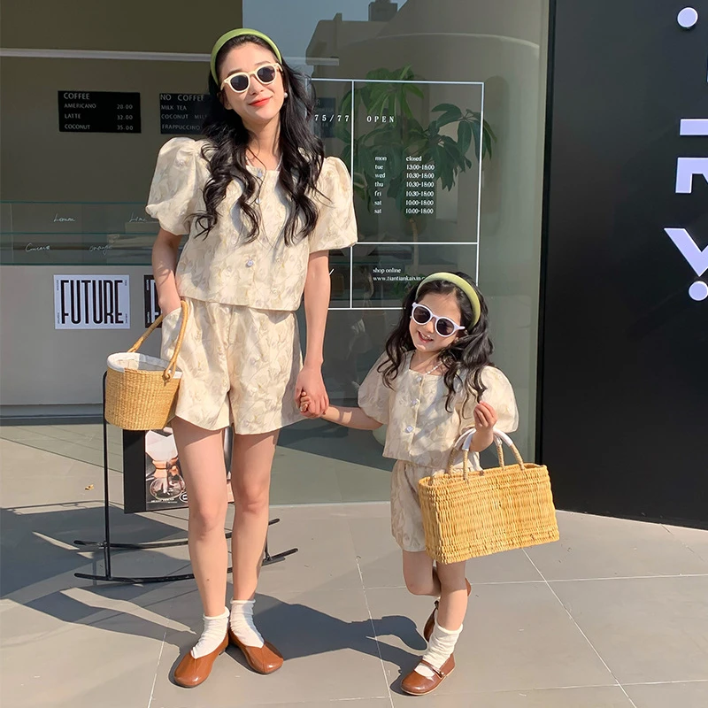 Mom and Daughter Equal Sets Cl - огляд і ціна Baby Clothing In Summer