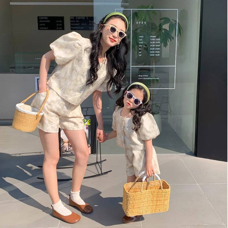 Mom and Daughter Equal Sets Cl - огляд і ціна Baby Clothing In Summer