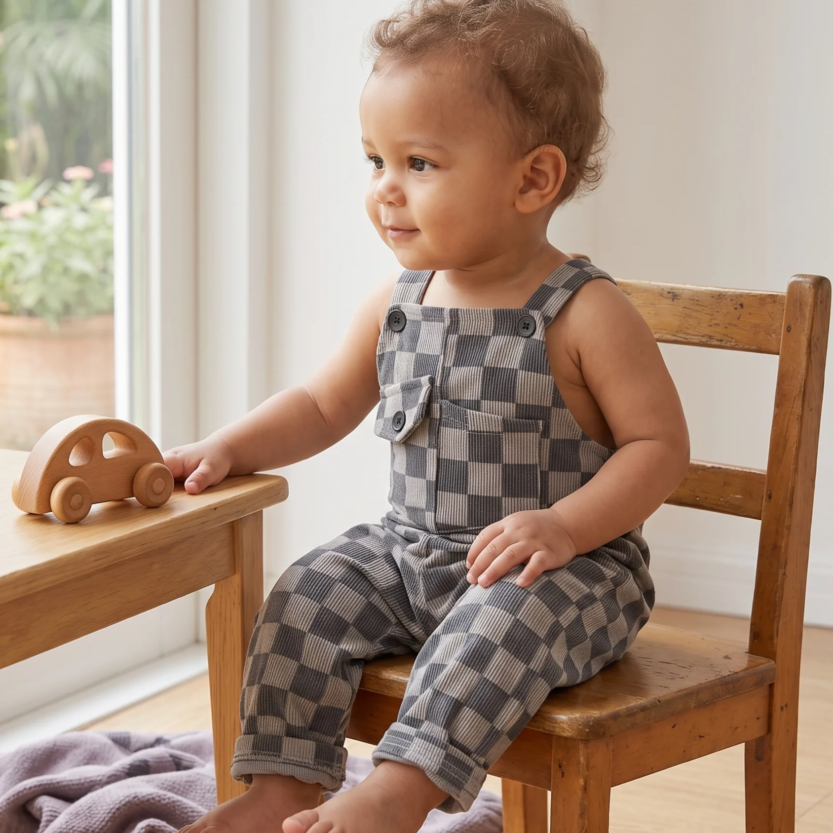 Summer Baby Boys Grid Jumper P - огляд і ціна Baby Clothing Jumpers