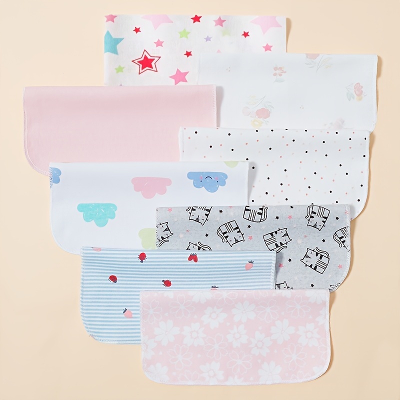 8pcs/pack Baby Washcloths,Bath - огляд і ціна Baby Clothing Wash