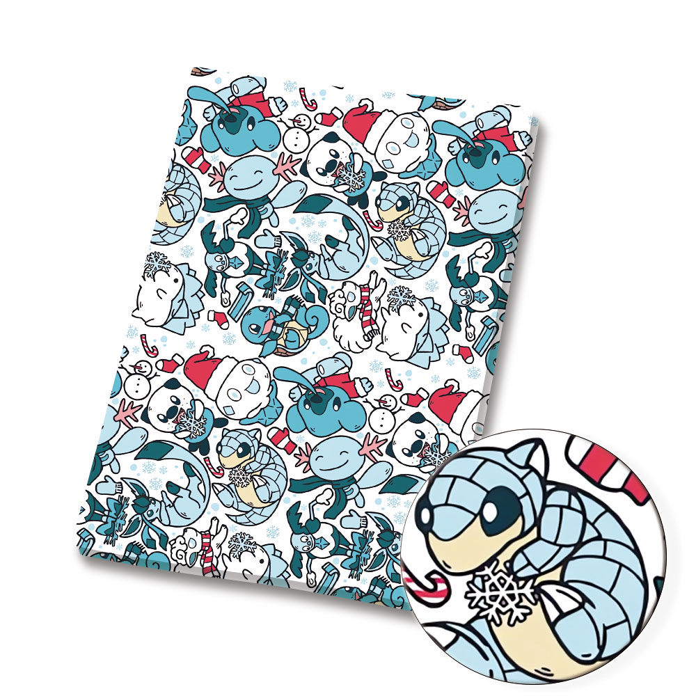 Pokemon Cartoon Fabric140*50cm - огляд і ціна Baby Clothing Items