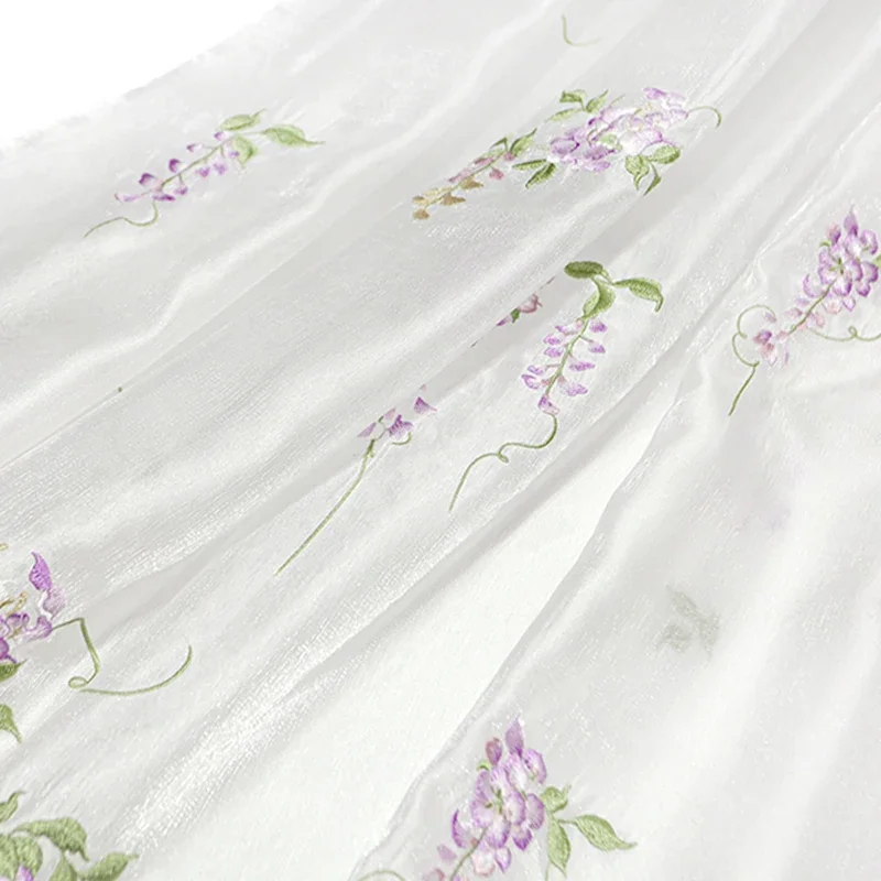 Wisteria Embroidery Fabric DIY - огляд і ціна Baby Clothing In Summer