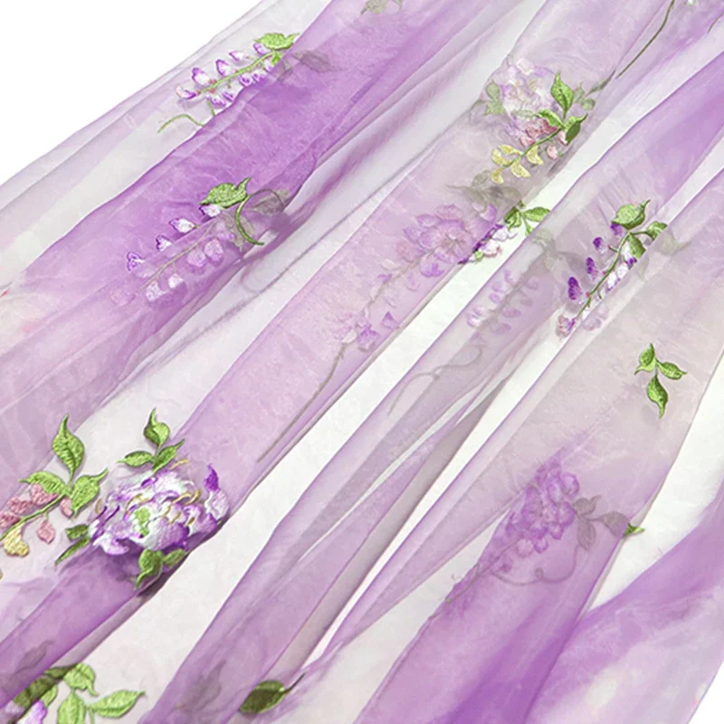 Wisteria Embroidery Fabric DIY - огляд і ціна Baby Clothing In Summer