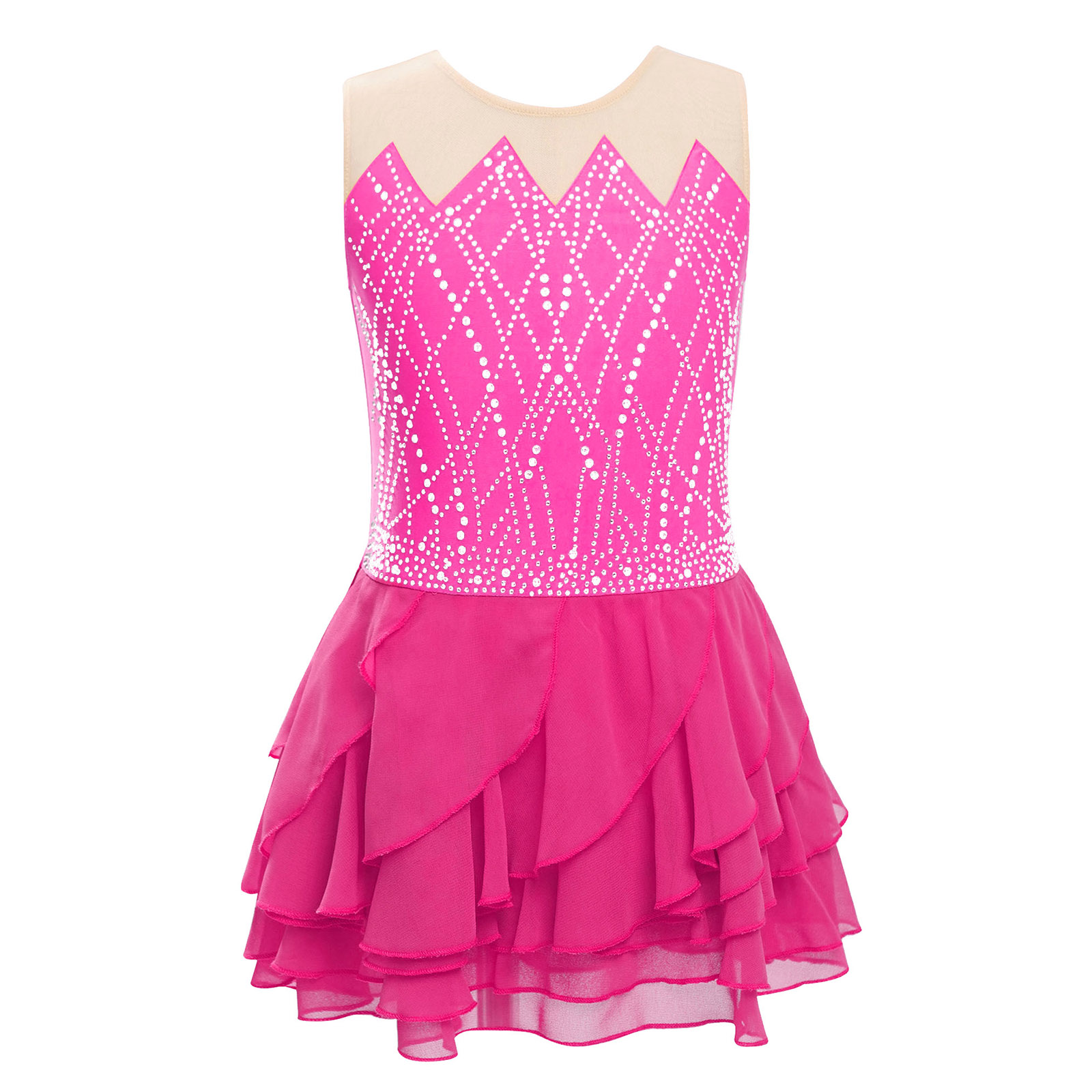 Girls Mesh Figure Skating Dres - огляд і ціна Baby Clothing Sizes