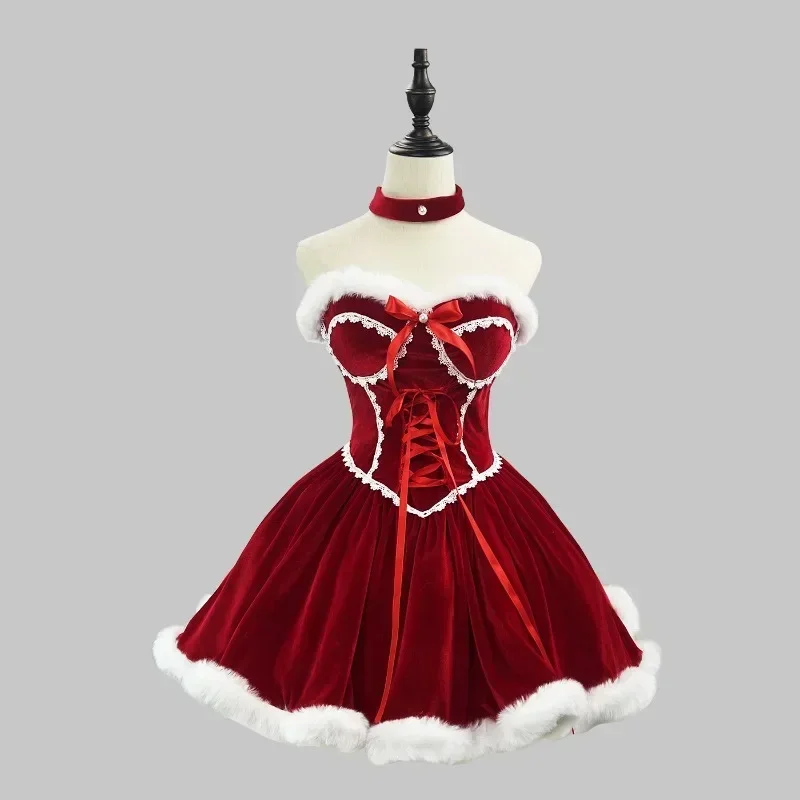 New Year Red Dress Cloak Cospl - огляд і ціна Baby Clothing Sizes