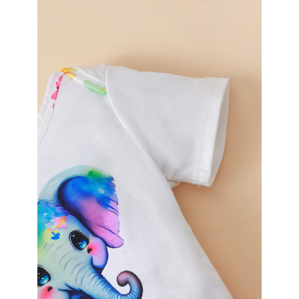 3PCS Newborn Baby Girl Clothin - огляд і ціна Baby Clothing Elephant