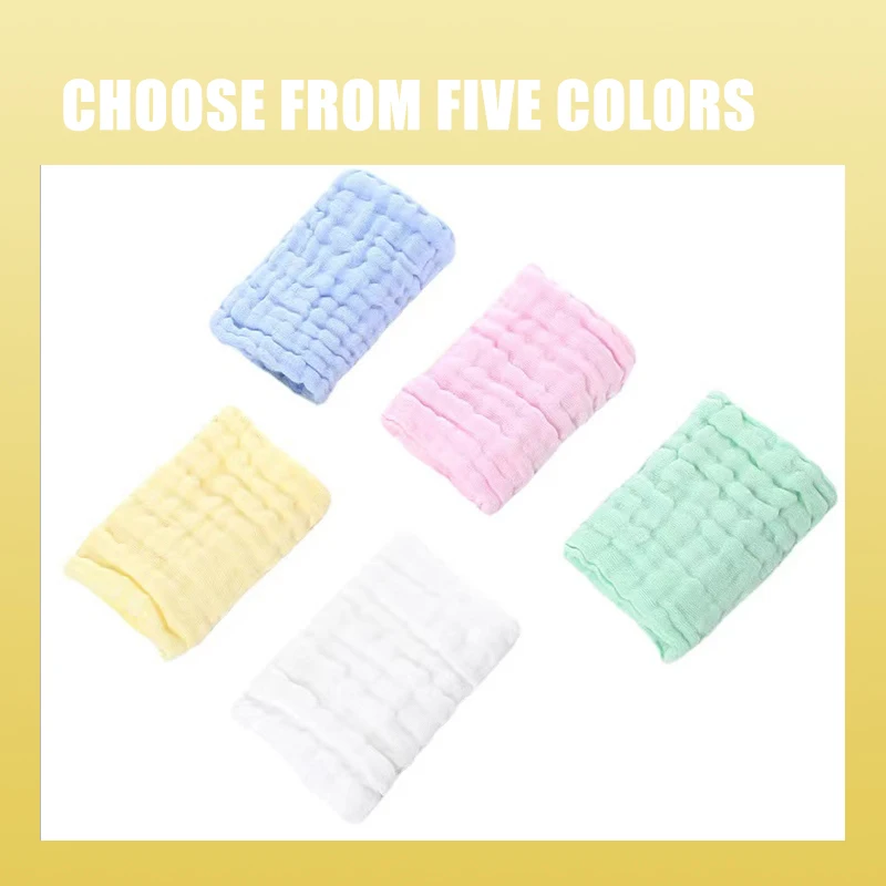 5pcs Baby Muslin Washcloths Bu - огляд і ціна Baby Clothing Wash