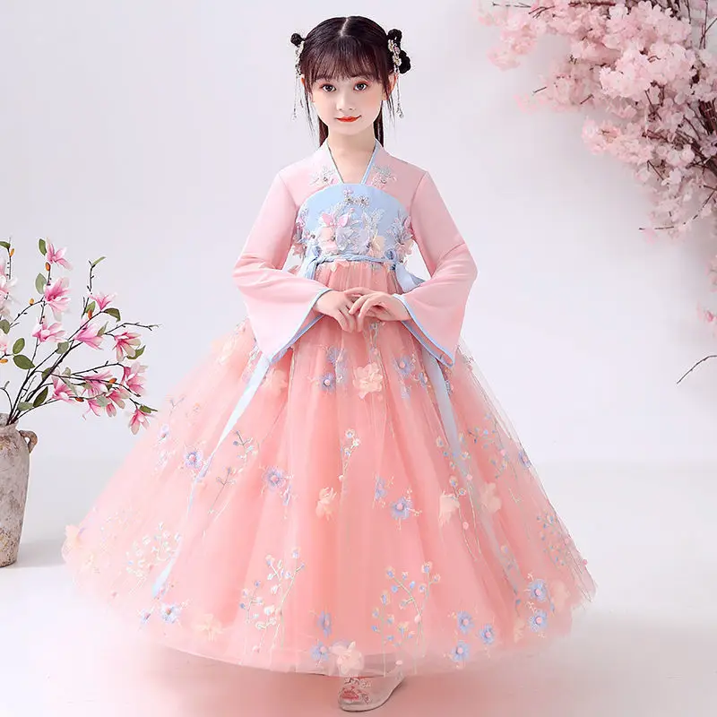 Summer Children Hanfu Dresses  - огляд і ціна Baby Clothing In Summer